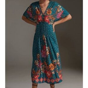 Bl-nk The Tatiana Kaftan in Green One Size